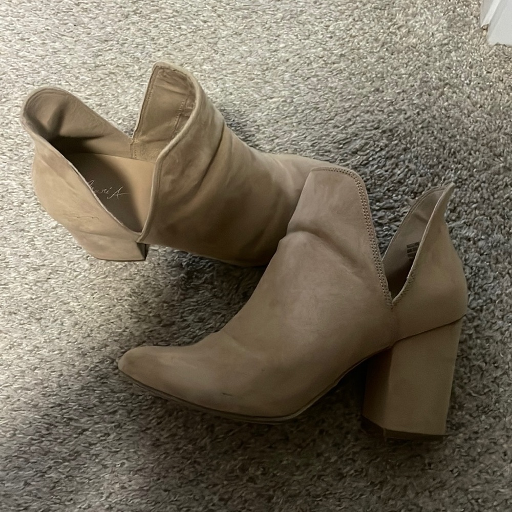 Tan Booties